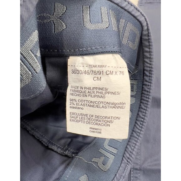 Under Armour Men’s  Pants 36x30 Cotton Chinos Grey NWOT - Picture 4 of 5